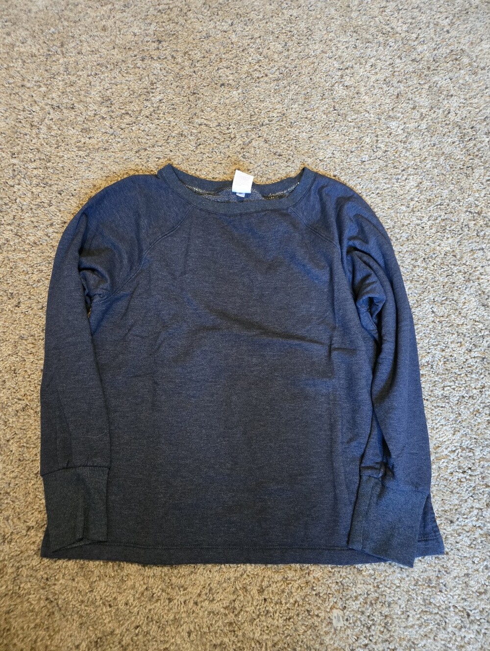 Stars Above Long-Sleeve Crewneck Top - Navy
